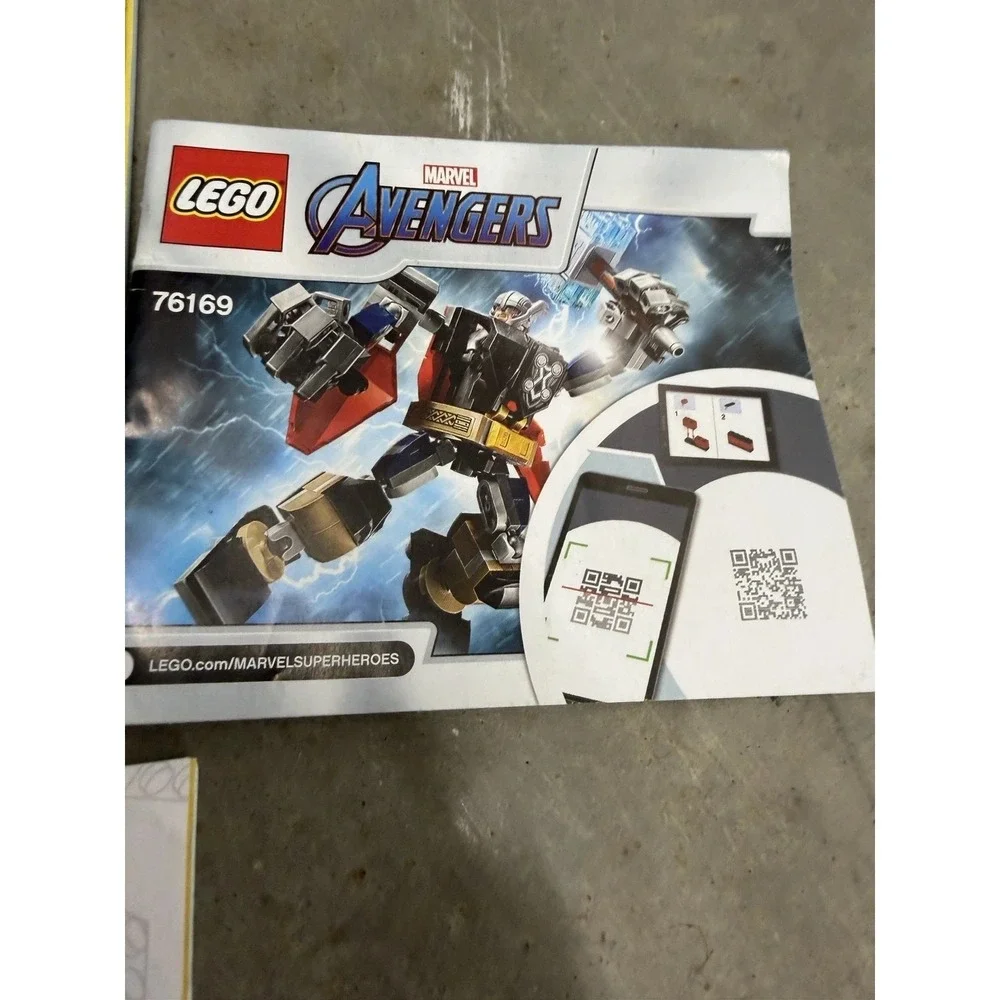 LEGO Marvel Instruction Manual Lot 76261 76190 76162 Avengers Spider-Man